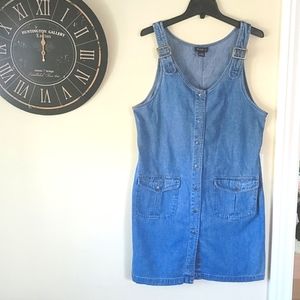 Blue J Denim Vintage Jumper Coastal Cowgirl Western Women's Size L